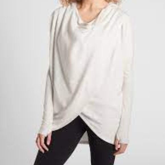 Athleta Tops - Athleta Purana Wrap Sweatshirt size M